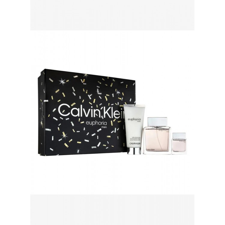 Calvin Klein Euphoria Edt 100 ml + Edt 15 ml+ After Shave 100 ml Erkek Parfüm Seti