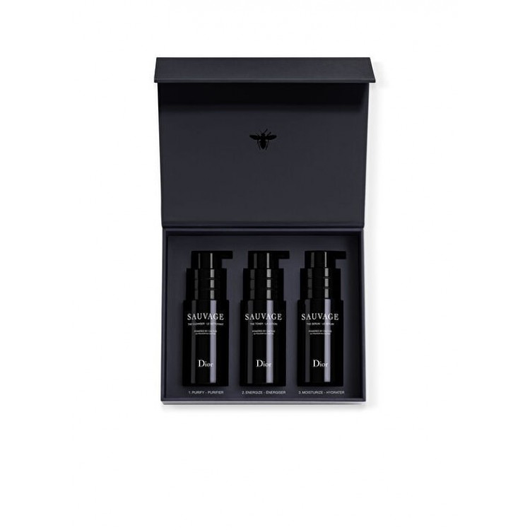 Sauvage Yüz Temizleyici 45 ml+ Tonik 45 ml+ Serum 45 ml