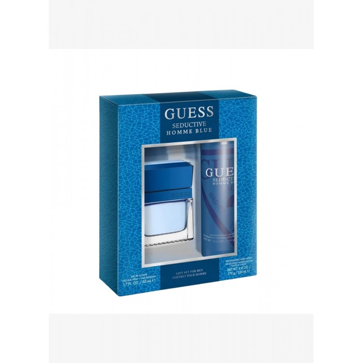 Guess Seductive Homme Blue EDT 50 ml+Deodorant 226 ml Erkek Parfüm Seti Guess Seductive Homme Blue EDT 50 ml+Deodorant 226 ml Erkek Parfüm Seti