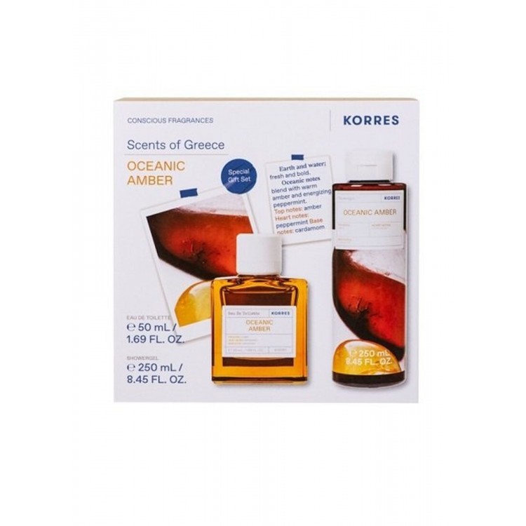 Korres Promo Oceanic Amber Eau de Toilette 50ml & Showergel 250ml