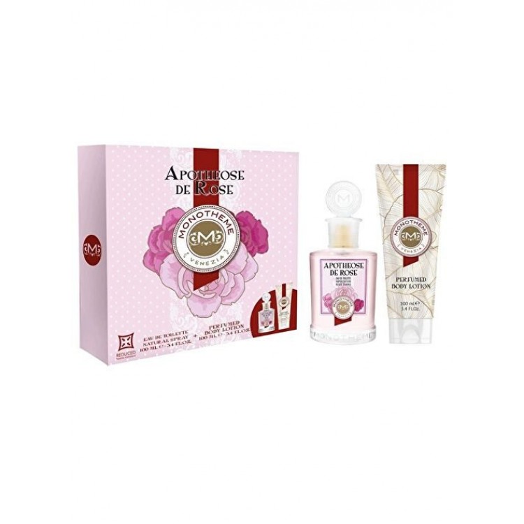 Monotheme Apotheose De Rose EDT 100 ml+Perfumed Body Lotion 100 ml Kadın Parfüm Seti