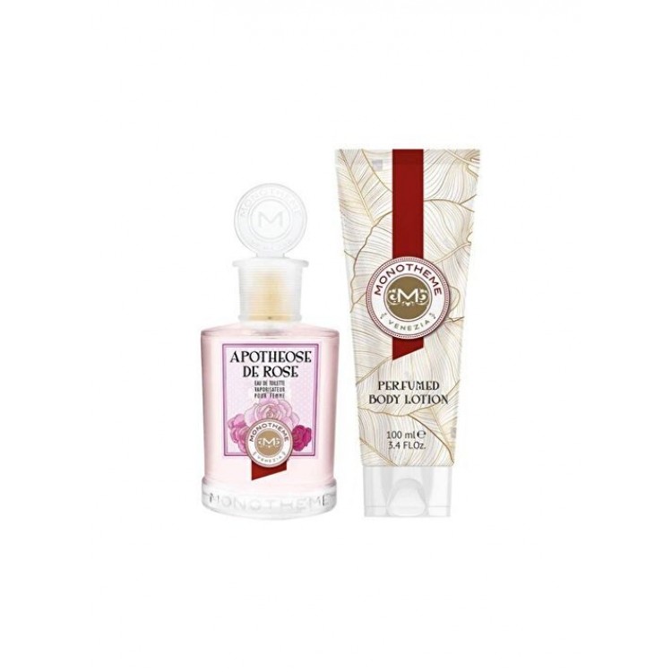 Monotheme Apotheose De Rose EDT 100 ml+Perfumed Body Lotion 100 ml Kadın Parfüm Seti