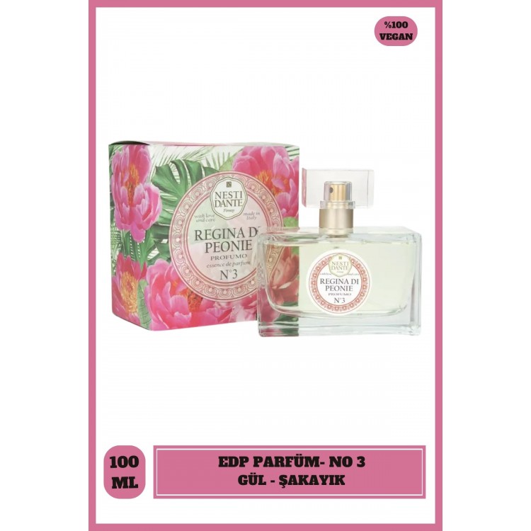 Nesti Dante With Love And Care N.3 Regina Di Peonie Edp 100 Ml