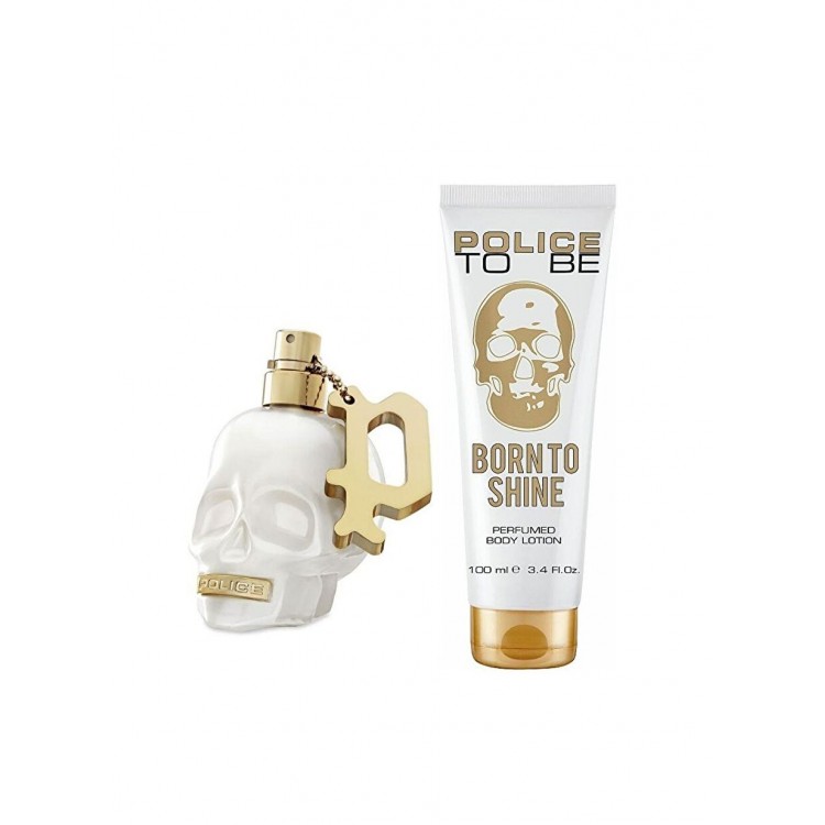 Police To Be Born To Shine EDP 40 ml+Perfumed Body Lotion 100 ml Kadın Parfüm Seti