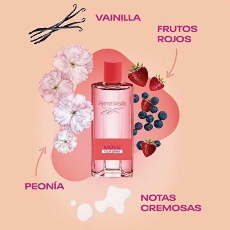 Reebok Move Your Spirit For Her EDT 100 ml Kadın Parfümü