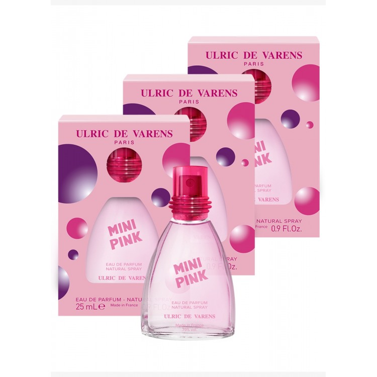 Mini Pink Egzotik Kadın Parfüm EDP 3'lü Set 3x25 ML