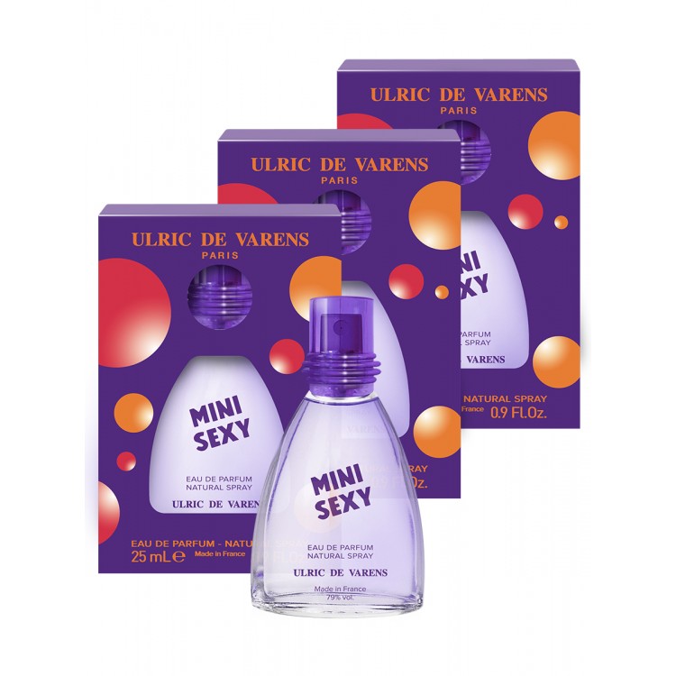 Mini Sexy Çiçeksi Kadın Parfüm EDP 3'lü Set 3x25 ML