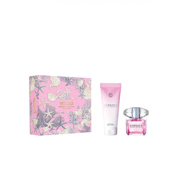 Versace Bright Crystal EDT Spring Set 25 ( 90 ML+ Body Lotion 150 ML)